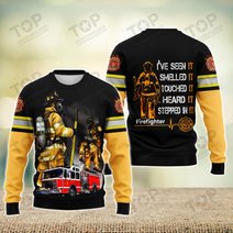 Firefighter 3D Full Print Shirts 2046