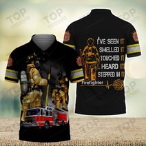 Firefighter 3D Full Print Shirts 2046