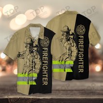 Firefighter 3D Full Print Shirts 2048