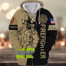 Firefighter 3D Full Print Shirts 2048
