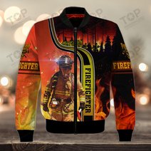 Firefighter 3D Full Print Shirts 2049