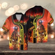 Firefighter 3D Full Print Shirts 2049