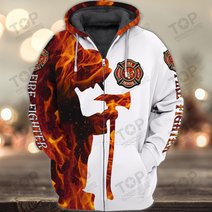 Firefighter 3D Full Print Shirts 2050