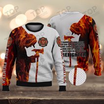 Firefighter 3D Full Print Shirts 2050