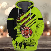Firefighter 3D Full Print Shirts 2051