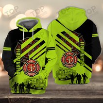 Firefighter 3D Full Print Shirts 2051