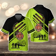 Firefighter 3D Full Print Shirts 2051