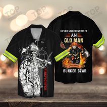 Firefighter 3D Full Print Shirts 2056