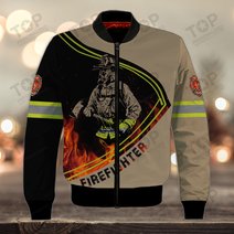 Firefighter 3D Full Print Shirts 2057