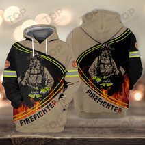 Firefighter 3D Full Print Shirts 2057