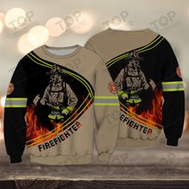 Firefighter 3D Full Print Shirts 2057