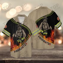 Firefighter 3D Full Print Shirts 2057