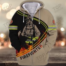 Firefighter 3D Full Print Shirts 2057