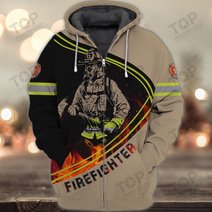 Firefighter 3D Full Print Shirts 2057