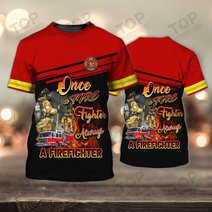 Firefighter 3D Full Print Shirts 2060