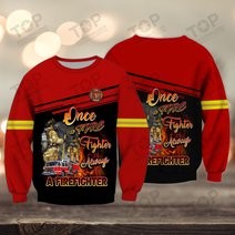 Firefighter 3D Full Print Shirts 2060