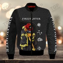 Firefighter 3D Full Print Shirts 2108