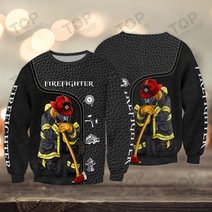 Firefighter 3D Full Print Shirts 2108