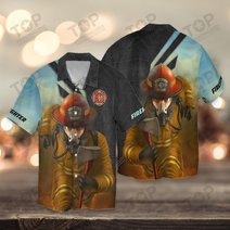 Firefighter 3D Full Print Shirts 2109