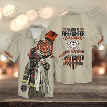 Firefighter 3D Full Print Shirts 2125