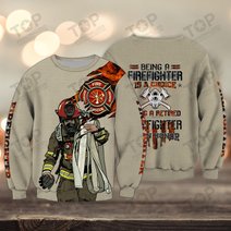 Firefighter 3D Full Print Shirts 2125