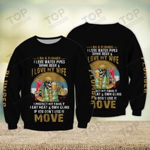 Plumber 3D Full Print Shirts 2186