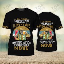 Plumber 3D Full Print Shirts 2186