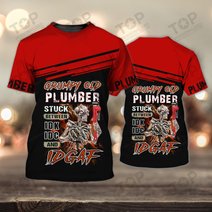 Plumber 3D Full Print Shirts 2226