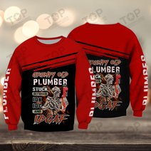 Plumber 3D Full Print Shirts 2226
