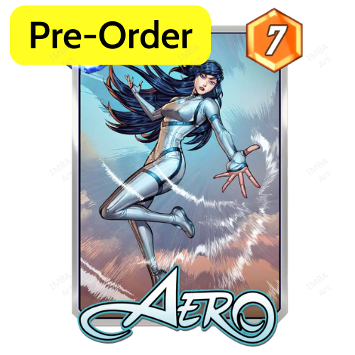 [PRE- ORDER] AERO - 3D Marvel Snap Card - IMBA Art 3D Paper Custom
