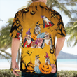 Bulldog Halloween Hawaii Shirt