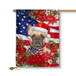French Bulldog Christmas Flag