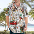 German Shepherd Christmas Hawaii Shirt