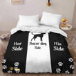 Boxer dog bedding set