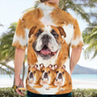 Bulldog Hawaii shirt