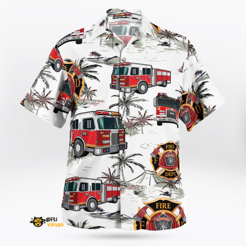 Firefighter Hawaii Shirt