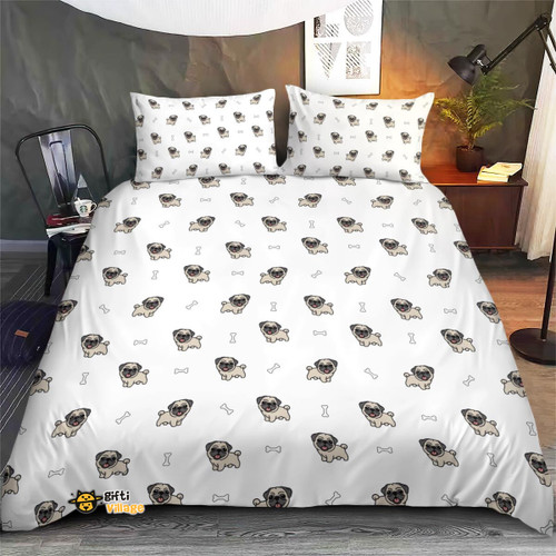 Pug bedding set