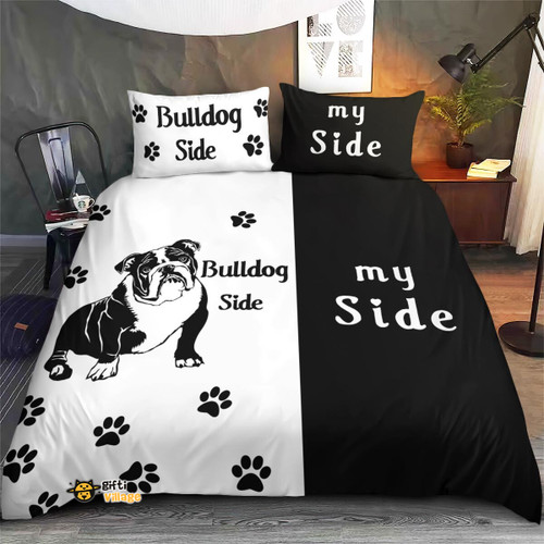 Bulldog bedding set