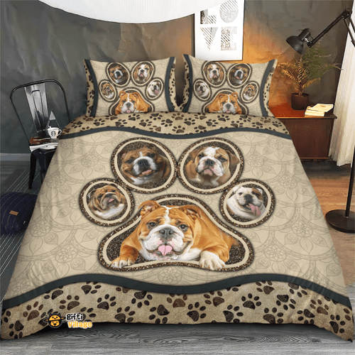 Bulldog Bedding Set