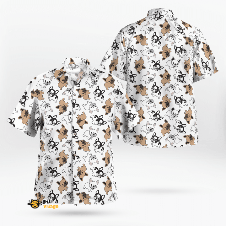 French Bulldog Hawaii Shirt