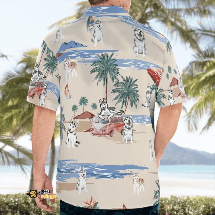 Husky Hawaii Shirt