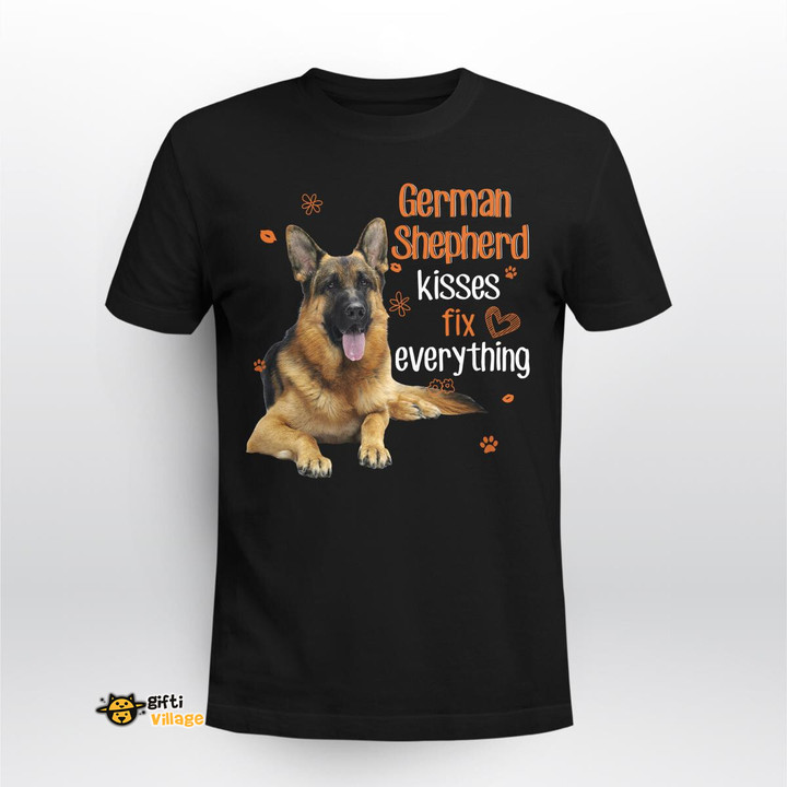 German shepherd kisses fix everything