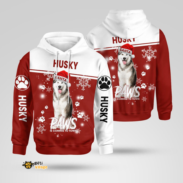Husky Christmas Hoodie