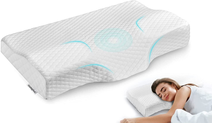 PILLOW - designed to relieve neck pain