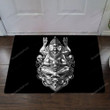 Goddus Annus Unus Funny Doormat Goddus Annus Lets Stay Home Doormat Huge Mat For Shoes And Boots Inside The House