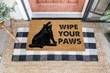 Wipe Your Paws Panther Door Mat Wipe Your Spring Door Mat Outdoor Nice Holiday Doormats For Outdoor Entrance Home