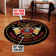 Outdoor Table Personalized Firefighter Bar Room Round Floor Mat Room Rugs Carpet Where The Stories Are Made Round Mat Round Floor Mat Room Rugs Carpet Outdoor Rug Washable Rugs