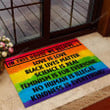 In This House We Believe Lgbt Front Back Door Rug Durable Rubber Backing Floor Mat In This Coco Outdoor Mat Puny Floor Mat For House