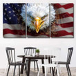 Angry North American Bald Eagle On 1 1 Eagle Animals Premium Canvas Angry North Kids Canvas Painting Set Kawaii Printable Canvas Sheets For Inkjet Printers