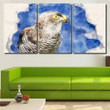 Watercolor Painting Golden Eagle Close Latin Eagle Animals Premium Canvas Watercolor Painting Canvas Painting Kit Cool Frame For Canvas